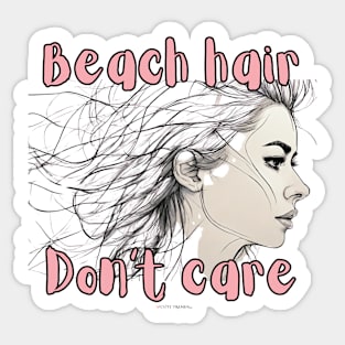Beach Hair! Sticker
